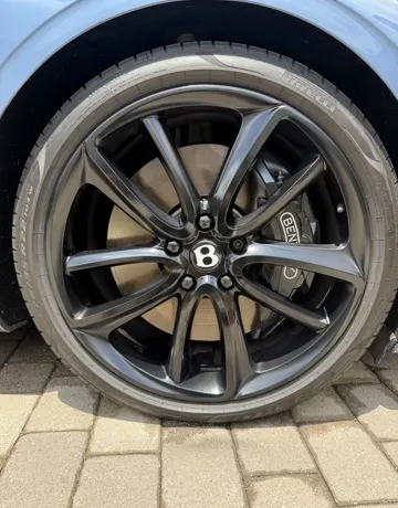 Bentley rim after repair by Rim Repair Joe's