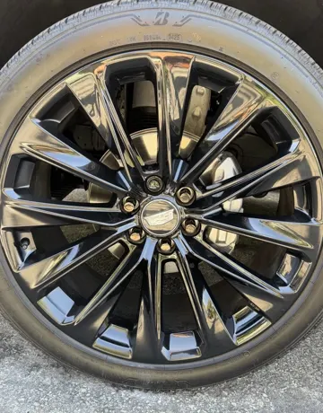 Cadillac rim after repair by Rim Repair Joe's