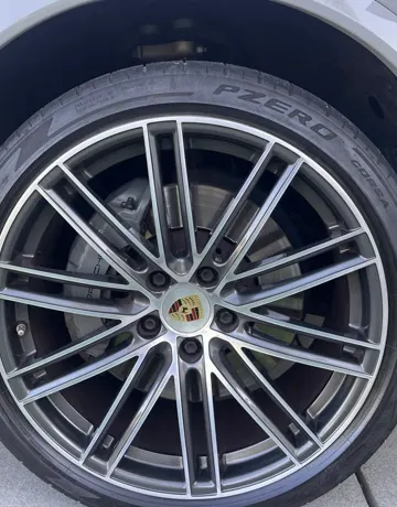 Porsche rim after repair by Rim Repair Joe's
