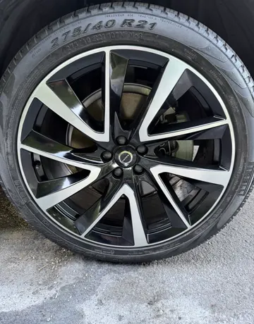Volvo rim after repair by Rim Repair Joe's